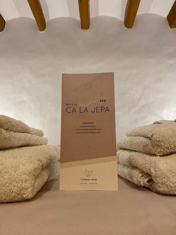 Masia Ca La Jepa Juncosa Экстерьер фото